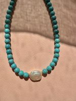 Paros Turquoise Haolite Necklace - Image 5
