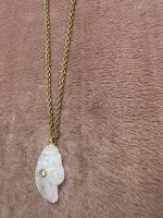 Conch White  Necklace Classic Chain - Image 2